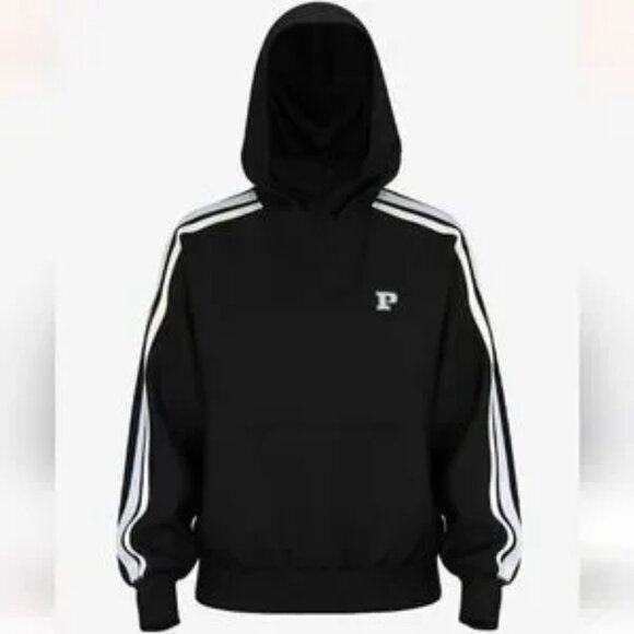 Victoria's Secret Pink XL - Pullover Hoodie Sweatpants Campus Set Varsity New - Picture 8 of 10